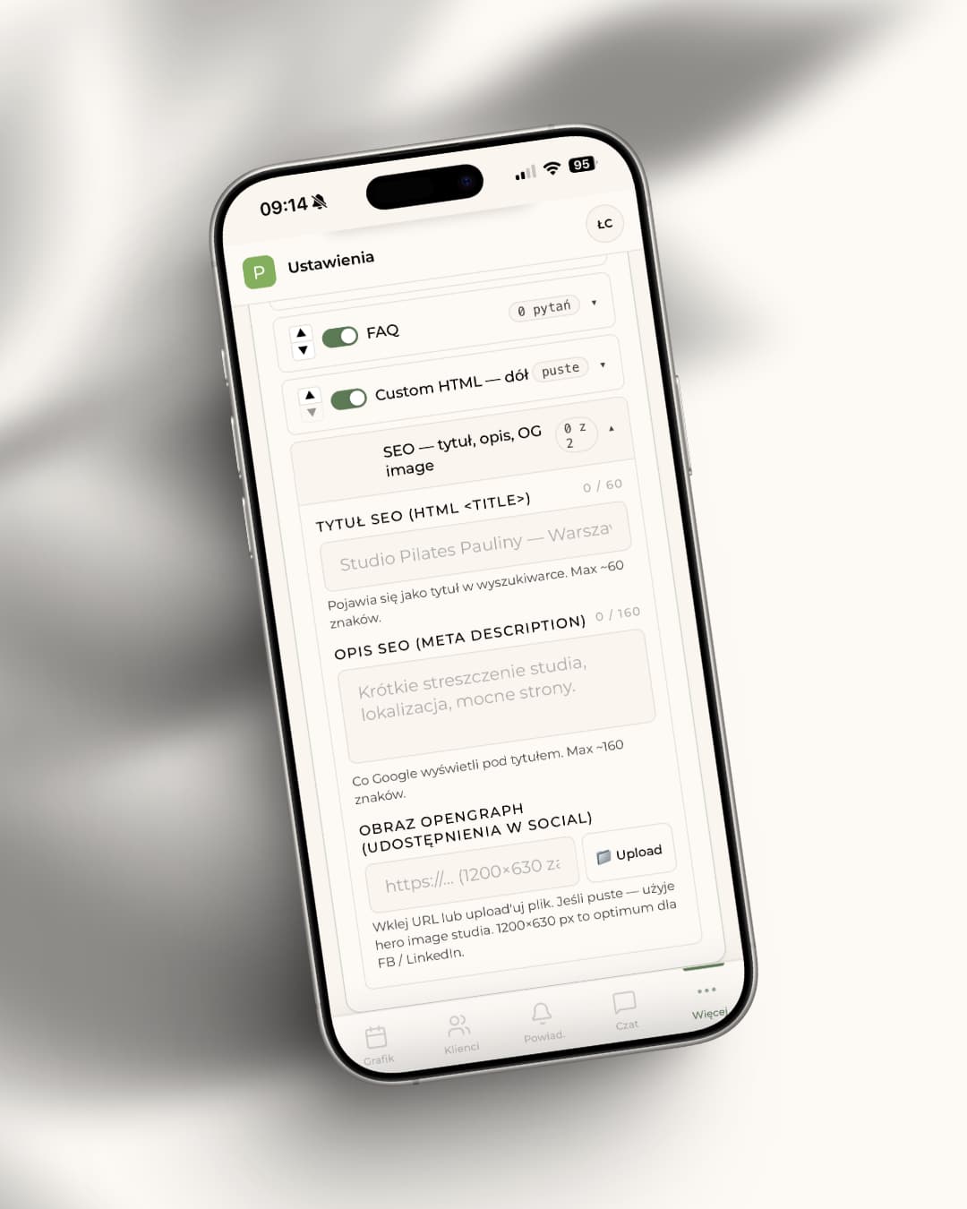 Widoczność studia w Google — SEO dla instruktorów